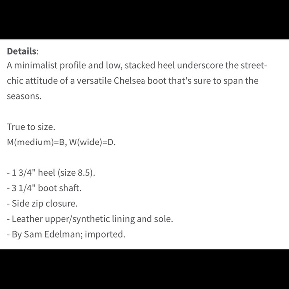 NWT Sam Edelman booties size7.5 - Picture 5 of 5